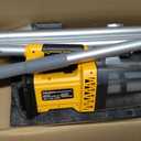Cordless Handheld Pool Vacuum for Above Ground Pool Compatible for Dewalt 20V Battery, Swimming Leaf Vacuum Cleaner with Suction 18.5 GPM 7.5Ft ft Max Reach Ideal for Leaves & Debris(No Battery)