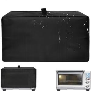 Heavy Duty Oven Cover for Breville BOV845BSS/BOV860BSS Smart Oven Pro, 15.56"D x 18.52"W x 10.64"H, 600D Heat-Resistant Oxford w/Aluminum Foil, Waterproof Oil-Proof Countertop Oven Protector