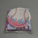 41PCS Ice Cream Drip Baseball Party Decorations Baseball Ice Cream Theme Party Plates and Napkins,Tablecloth,Colorful Sport Party Disposable Dinnerware Set for Kids Birthday Baby Shower Table Decor