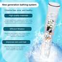 3-Pack Replacement Shower Filter Cartridge Compatible with MakeFit SSJ731,SW9730 Filtered Shower Head,Water Softener Filter for Hard Water Reduce Chlorine and Harmful Substances