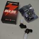 Upgraded Halogen Headlight Bulbs For Honda Accord Sedan 1990-2001 2002 2003 2004 2005 2006 2007 2008 2009 2010 2011 2012, 9005 9006 High Low Beam Headlamp Lights, 6000K White, 300% Brightness, 4-Pack