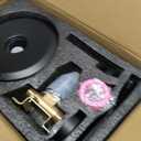 Black Shower Head And Faucet Set Complete With Valve Shower Fixtures With 6 Inch High Pressure Rain Shower Head Trim kit Regaderas Para bBao Modernas