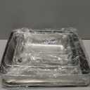 Tioncy 3 Set Stainless Steel Cake Pan with Lid 13/11/9 Inch Rectangle Sheet Baking Pan with Covers Bakeware with Lids for Cakes Breads Casseroles Fish Vegetables and More