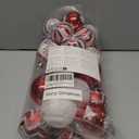 Valery Madelyn Christmas Ornaments Tree Decorations, 30ct Red and White Shatterproof Christmas Ball Ornaments Set, 2.36 Inch Hanging Ornament Bulk for Xmas Holiday Party Decor