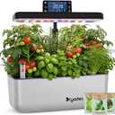 Hydroponics Growing System with Seeds, 12-Pod Indoor Herb Garden