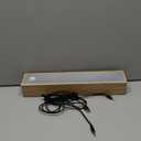 MICA Computer Speakers, Vintage Wired Computer Sound Bar, Retro Wooden Mini Soundbar, 3.5mm Aux Connection, USB Powered PC Speakers for Desktop Monitor, Laptop, Tablets