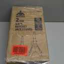 Jack Stands 2 Ton (4,000 LBs) Lifting Car Stand, Fit Use for Cars Automotive Small Vehicles, Red, 2 Pack