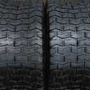 15x6.00-6 Tire and Inner Tube Set, TR-13 Straight Valve Stem, Replacement Riding Mower Front Wheel Assembly, 2 Pack