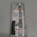 MioHHR Thin Metal Bands Compatible with Apple Watch Band Ultra3/2/1 Series 11 10 9 8 7 6 5 4 3 2 1 SE3/2/1,Slim Narrow Stainless Steel Strap for Women iWatch 49mm 46mm 45mm 44mm 42mm 41mm 40mm 38mm (Silver)