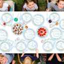 96Pcs One Silly Goose Birthday Party Decoration Silly Goose 1st Birthday Disposable Plates and Napkins Blue Geese Tableware Dinnerware Supplies for Boys Baby Shower Party Favor Serve 24