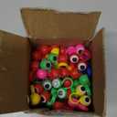 100PCS Eye Finger Puppets,Wiggly Eyeball Finger Puppet Eye On Rings,Eyes Monster Finger Googly Eye Rings for Kids Party Favors,Classroom Rewards,Christmas,Birthday Gift,6 Colors