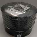 Elite Gourmet EFD319 Food Dehydrator, 5 BPA-Free 11.4" Trays Adjustable Temperature Controls, Jerky, Herbs, Fruit, Veggies, Dried Snacks, Black