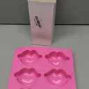 Hot Lips Molds Silicone For Soap,Large 3D Sexy Red Lip Kisses Collection Silicone Molds For Chocolate Chocolate Bomb Soap Bath Bomb Candle Wax Cake Decoration,Valentine Wedding Party Baking Mold