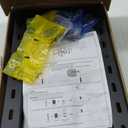 Mounting Dream TV Wall Mount for Most 37-75 Inch TVs, Universal Tilt TV Mount Fit 16", 18", 24" Stud with Loading Capacity 132lbs, Max Vesa 600 x 400mm, Low Profile Flat Wall Mount TV Bracket (Black)