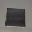 Fun Memories Floating Shelves for Wall - 7.5 Inch Square Shelves with Invisible Brackets, Black Small Wall Shelf for Living Room, Bathroom, Bedroom, and Kitchen Decor Black, Set of 3