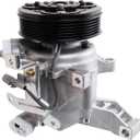 Air Conditioner A/C Compressor for 2014-2018 Forester, 2012-2016 Impreza, 2.0L, 2016-2017 Crosstrek, AC Compressor Replacement:73111FJ000, 73111FJ040, 73111FJ041, 73111FJ050, CO-29103C, 58492