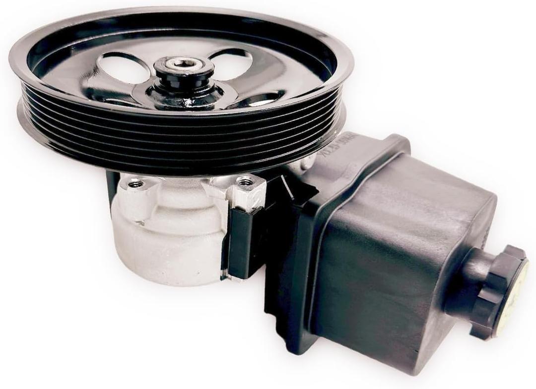 TALAMOYI Power Steering Pump with Pulley Reservoir Compatible With 2004-2007 for Buick Rainier,2002-2006 for Chevrolet Trailblazer EXT, 2002-2009 for GMC Envoy, 2007-2008 for Isuzu Ascenderender