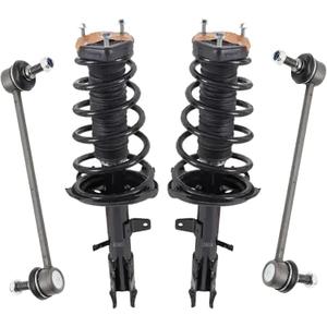 MOSTPLUS Rear Struts+ Sway Bars Links Suspension kit Compatible with 2004-2007 Toyota Highlander/04-2006 Lexus RX330 AWD Shocks Assembly Set of 4