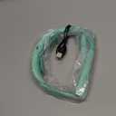 Glocusent Ergonomic Reading Light, 1600mAh Rechargeable Book Light for 100 Hrs - 3 Colors & 5 Brightness, Neck Light with Timers, Sleep Aid & Travel Lock, Perfect for Reading, Knitting & Craft (Mint Green)