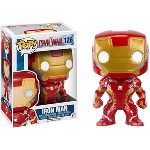 Funko POP Marvel: Captain America 3: Civil War Action Figure - Iron Man, Multi-Colored, Standard (7224)