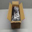 Garage Tool Organizer Wall Mount - Heavy Duty 48" Storage Rack with 6 Adjustable Hooks, Holds 350lbs, Garden Tool Hanger for Shed Organization