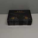 5 in 1 Hair Dryer Brush Set,Professional Negative Ionic Hot Air Styler, Air Curling Wrap Styler,Detachable Blow Dryer Brush With Auto Wrap Curlers,Hair Styling Tools For Straight/Curl/Drying/Smoothing (Champagne Gold)