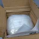 Baby Bassinet Mattress, Breathable, Hypoallergenic, Premium Foam, Non-Toxic, Oval Shaped with Removal Waterproof Cover,15" x 30" x 2'', White