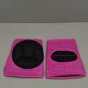 Women Knee Pads for Cleaning House Floors,Gardening Work, Carpet, Kneeling Kneepads with Soft Inner Liner, Adjustable knee pads Suitable for Working on Garden,Flooring Yard,Pink M. (1 Pair)