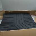 OEDRO Upgraded Floor Mats & Truck Bed Liner Fit for 2022-2025 Ford Maverick Hybrid, All Weather Fit Maverick Car Rubber Mats Includes 1st & 2nd Row and Bed Mat, Black