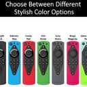 4 x Mission Remote Case for The All-New Fire TV Voice Remote (2018 Version for Fire TV Stick 4K and Fire TV Cube) (Magic Magenta)