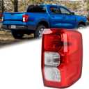 Halogen Type Tail Light Rear Lamp Assembly Compatible for 2024 2025 ford ranger XL Right Passenger Side N1WB-13402-FF