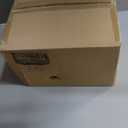 Small Semi Flush Mount Ceiling Light Fixture, Vintage Matte Black Close to Ceiling Lighting with Etched Glass Shade for Hallway, Kitchen, Entryway (Retro Design, Easy Install) (9.45in)