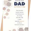 2 x Fathers Day Card Gift for Dad, Father's Day Card from Son Daughter