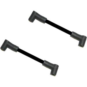 PARTSRUN 2PCS Performance Premium Marine Spark Plug Wire 6" for OMC Johnson Evinrude Spark Plug Wire Leads Sierra 18-8816-1 ZF478V