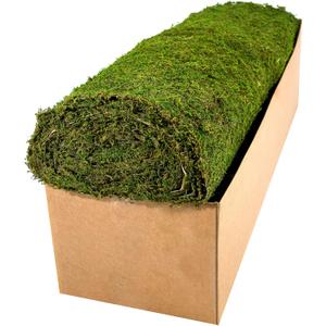 SuperMoss (22395) Instant Green Moss Mat - Preserved Moss Sheet for Table Runners Crafts Garden Decor and Green Wall Displays, 3ft x 24ft