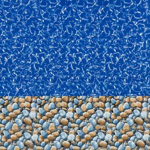 Swimline Overlap Pool Liner for Above Ground Pools, Bedrock, 21 (Round), 48/52 Inch Wall, 25 Gauge