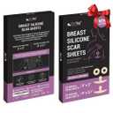 Breast reduction recovery supplies after surgery needs - Silicone scar sheets for surgical scars - Comfortable under Post op Bra