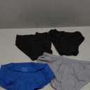 4 Pack Of Underwear 2 Black 1 Gray And 1 Blue Small