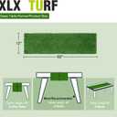 XLX TURF Artificial Grass Table Runner for Sport Golf Spring Summer Party Decorations 12 x 60 Inch, Green Faux Grass Crafts Tabletop Centerpiece Birthday Wedding Baby Shower