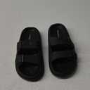 Weweya Sandals for Women and Men - Pillow Slippers - Double Buckle Adjustable Slides - EVA Flat Sandals 40-41