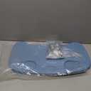 Wheelchair Tray Table - Removable Wheelchair Desk Lap Board Eating Aid for Nursing Patient, Fits Wheelchair Arms of Distance 16" - 20" (Blue)