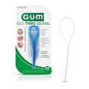 6 x GUM EEZ-Thru Floss Threaders for Braces, Bridges & Implants, Easy Dental Floss Threading, 25 Count