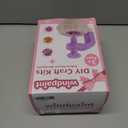 windpaint Toys for Girls 3 4 5 6 7 8 9 10 Years Old, DIY Craft Kits for Kids, Fabric Flower Bouquets for Girls Gifts, Educational Learning Detective Toys for Toddler Kids,Birthdays Gifts (Purple) (Pink)