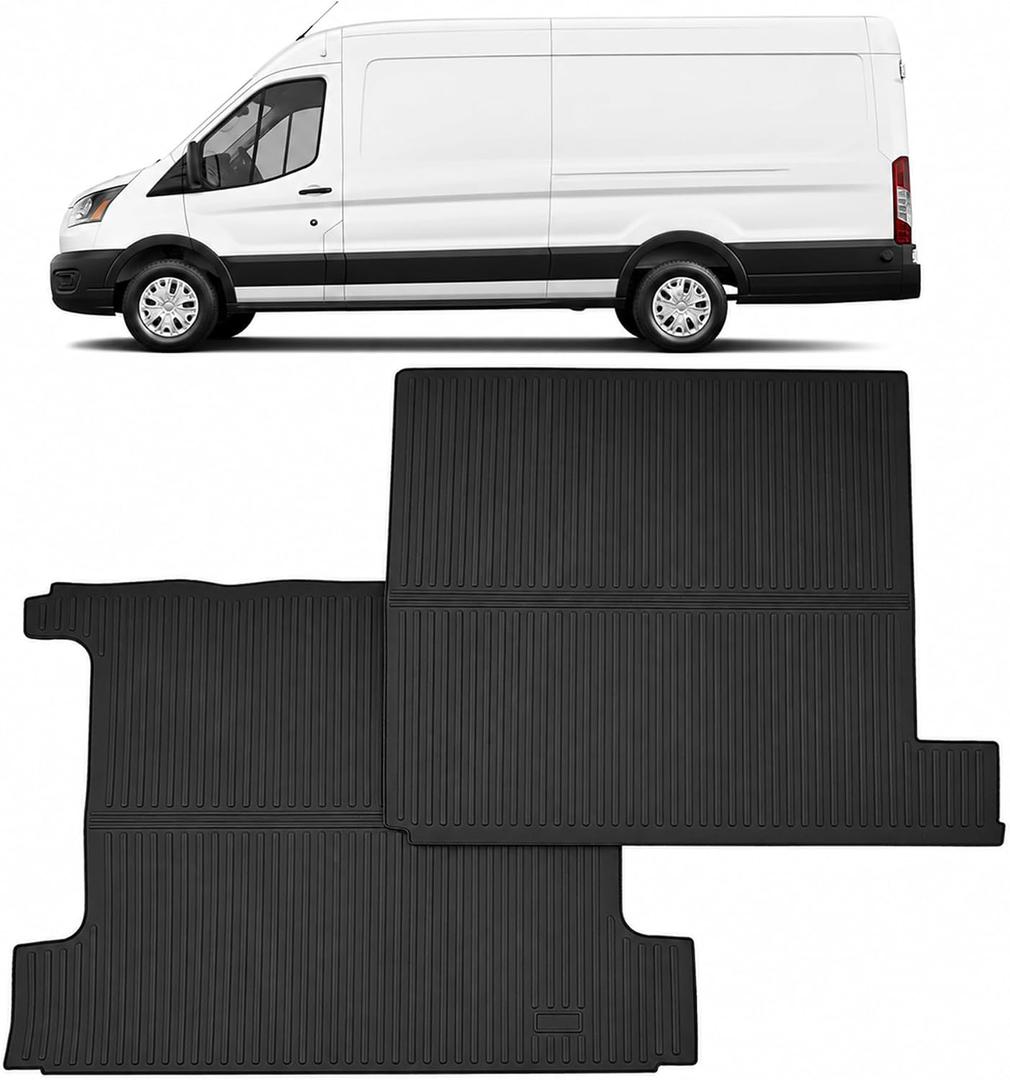 GXARTS TPE Cargo Area Liner Compatible with Ford Transit 2015-2025 Long
TPE Cargo Liner 2Pcs | Ford Transit Long 2015-2025 | 3D Raised Edges | 30.71×22.44in | Black
