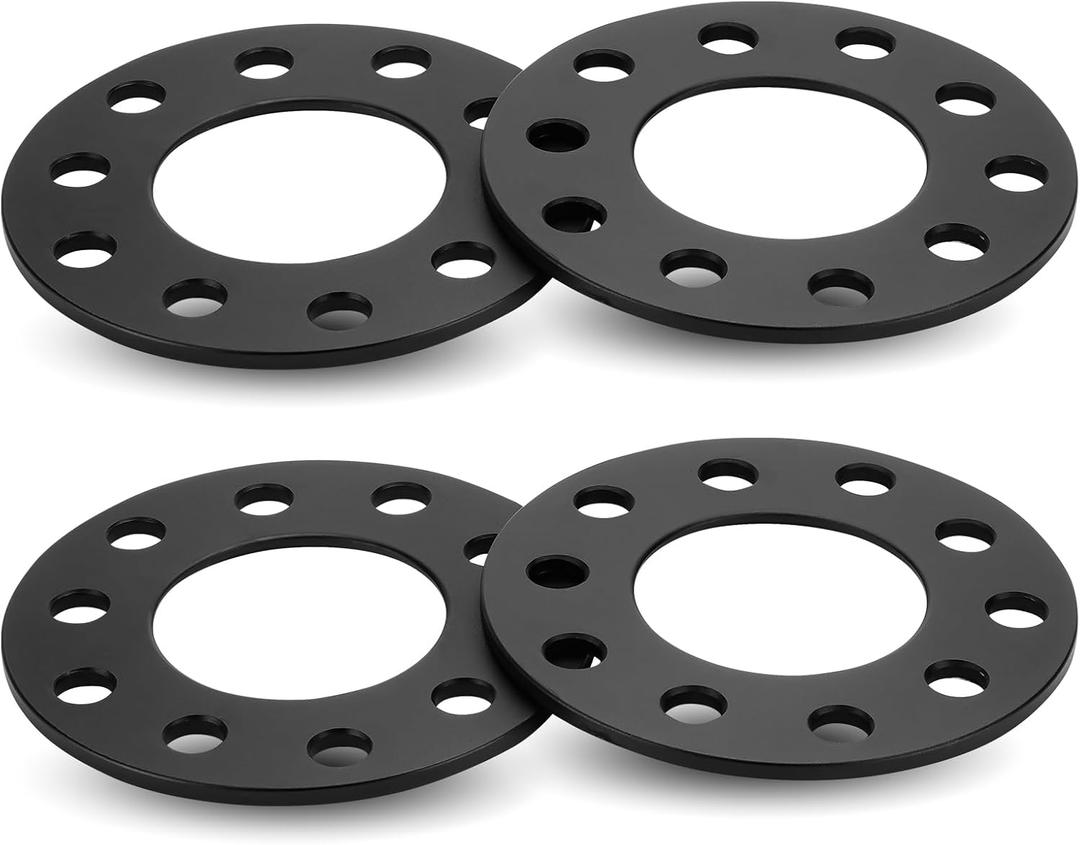 4PCs 1/4" (6mm) 5x5 5x120 5x127 Wheel Adapters Spacers w/ 78.1mm Bore fit Jeep Commander Grand Cherokee Wrangler, Chevy Corvette Camaro, BMW M5 M6 Z3 Z4
