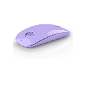 Wireless Bluetooth Mouse, Purple, 1600 DPI, Long Battery Life, Dual Connectivity, Quiet Click, High-Precision Optical Tracking, Versatile Compatibility Wireless Bluetooth Mouse, Purple, 1600 DPI, Long Battery Life, Dual Connectivity, Quiet Click, High-Precision Optical Tracking, Versatile Compatibility
