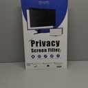 F FORITO 27 Inch 16:9 360Privacy Screen Protector for Computer Monitor, Removable Eye Protection Anti Blue Light Anti Glare Computer Screen Privacy Shield for All 27" Widescreen Monitors