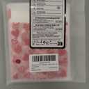 Konsait 100 Pcs Valentine Cellophane Treat Bags Self Sealing 4x5 Cellophane Bags for Valentine Galentine Wedding Birthday Party Favors Supplies