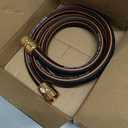 Giraffe Hybrid Leader Hose 5/8" x 6ft Custom Length, No Kink, Flexible, Leakproof Water Hose with Female to Female Fittings, 600 Burst PSI