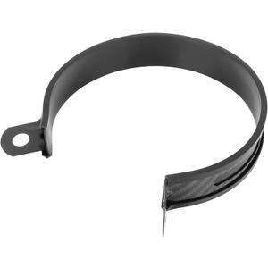 F FIERCE CYCLE 94mm 3.7" Motorcycle Exhaust Band Joint Clamp Muffler Pipe Stainless Steel Black